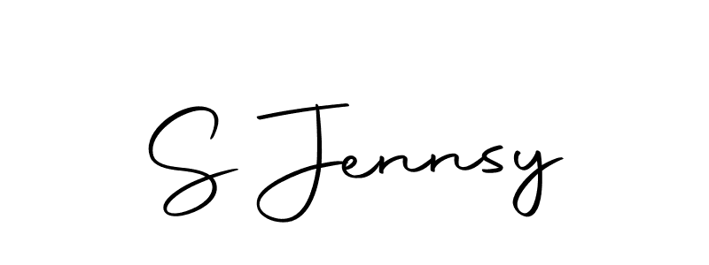 Make a beautiful signature design for name S Jennsy. Use this online signature maker to create a handwritten signature for free. S Jennsy signature style 10 images and pictures png