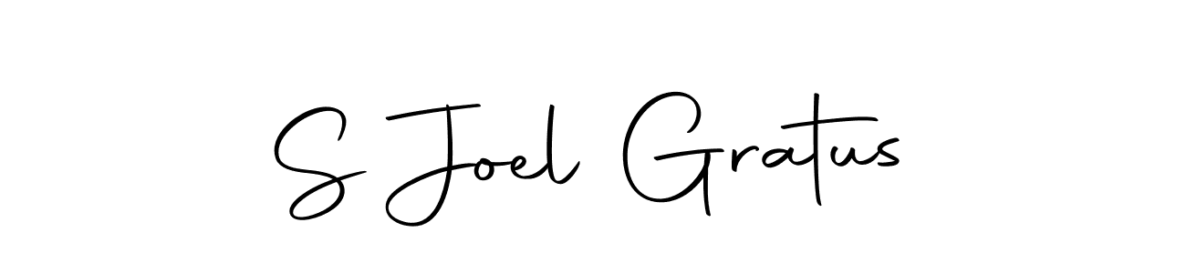 Design your own signature with our free online signature maker. With this signature software, you can create a handwritten (Autography-DOLnW) signature for name S Joel Gratus. S Joel Gratus signature style 10 images and pictures png