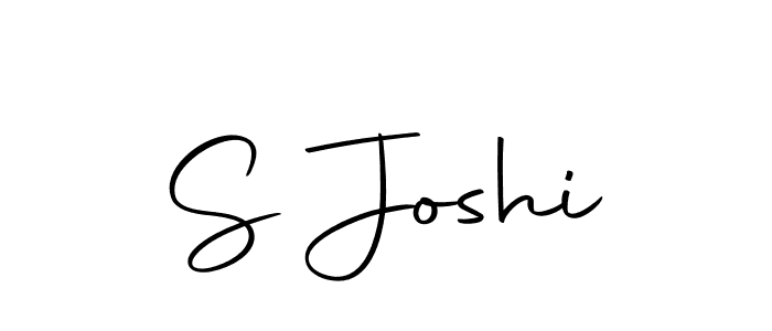 S Joshi stylish signature style. Best Handwritten Sign (Autography-DOLnW) for my name. Handwritten Signature Collection Ideas for my name S Joshi. S Joshi signature style 10 images and pictures png