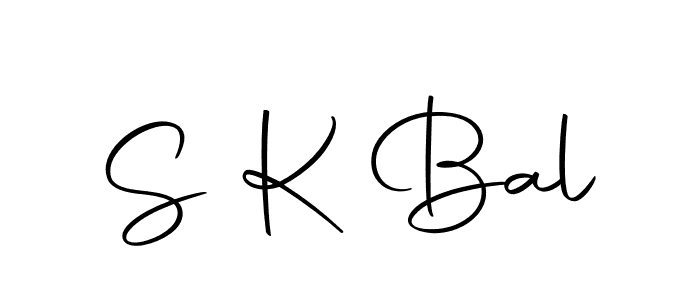S K Bal stylish signature style. Best Handwritten Sign (Autography-DOLnW) for my name. Handwritten Signature Collection Ideas for my name S K Bal. S K Bal signature style 10 images and pictures png