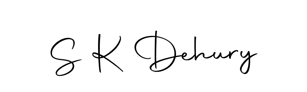 Create a beautiful signature design for name S K Dehury. With this signature (Autography-DOLnW) fonts, you can make a handwritten signature for free. S K Dehury signature style 10 images and pictures png