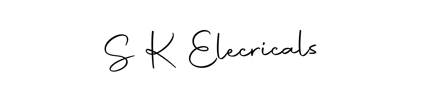 Make a beautiful signature design for name S K Elecricals. With this signature (Autography-DOLnW) style, you can create a handwritten signature for free. S K Elecricals signature style 10 images and pictures png