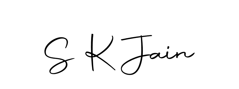 How to make S K Jain signature? Autography-DOLnW is a professional autograph style. Create handwritten signature for S K Jain name. S K Jain signature style 10 images and pictures png