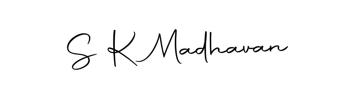 How to make S K Madhavan signature? Autography-DOLnW is a professional autograph style. Create handwritten signature for S K Madhavan name. S K Madhavan signature style 10 images and pictures png
