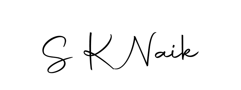 You can use this online signature creator to create a handwritten signature for the name S K Naik. This is the best online autograph maker. S K Naik signature style 10 images and pictures png
