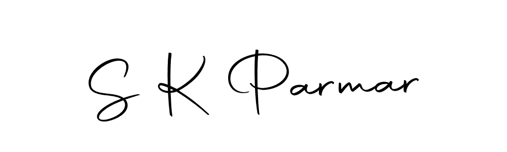 You should practise on your own different ways (Autography-DOLnW) to write your name (S K Parmar) in signature. don't let someone else do it for you. S K Parmar signature style 10 images and pictures png