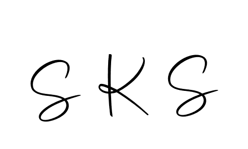 Make a beautiful signature design for name S K S. With this signature (Autography-DOLnW) style, you can create a handwritten signature for free. S K S signature style 10 images and pictures png