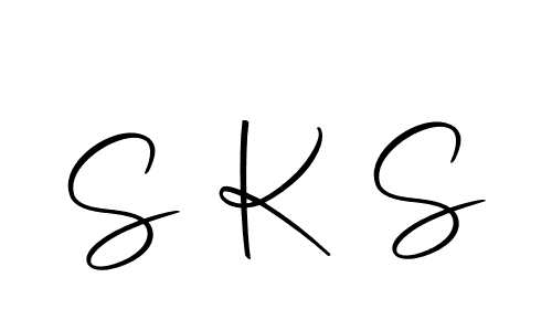 Create a beautiful signature design for name S K S. With this signature (Autography-DOLnW) fonts, you can make a handwritten signature for free. S K S signature style 10 images and pictures png