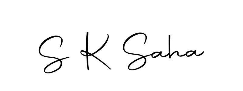 Also we have S K Saha name is the best signature style. Create professional handwritten signature collection using Autography-DOLnW autograph style. S K Saha signature style 10 images and pictures png