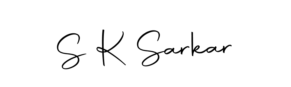Create a beautiful signature design for name S K Sarkar. With this signature (Autography-DOLnW) fonts, you can make a handwritten signature for free. S K Sarkar signature style 10 images and pictures png