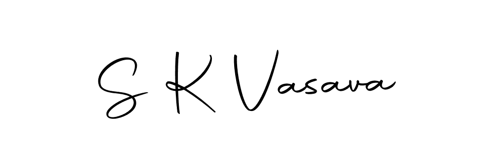 Make a beautiful signature design for name S K Vasava. Use this online signature maker to create a handwritten signature for free. S K Vasava signature style 10 images and pictures png