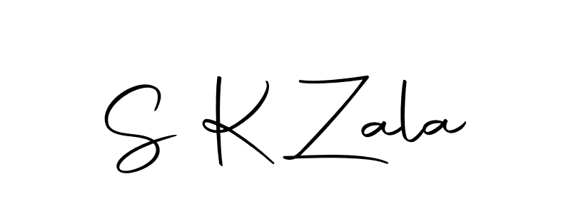 Make a short S K Zala signature style. Manage your documents anywhere anytime using Autography-DOLnW. Create and add eSignatures, submit forms, share and send files easily. S K Zala signature style 10 images and pictures png