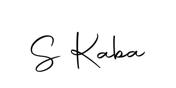 You can use this online signature creator to create a handwritten signature for the name S Kaba. This is the best online autograph maker. S Kaba signature style 10 images and pictures png