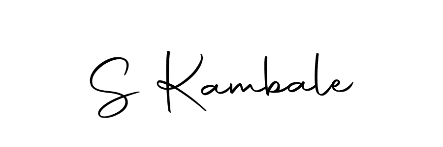 S Kambale stylish signature style. Best Handwritten Sign (Autography-DOLnW) for my name. Handwritten Signature Collection Ideas for my name S Kambale. S Kambale signature style 10 images and pictures png