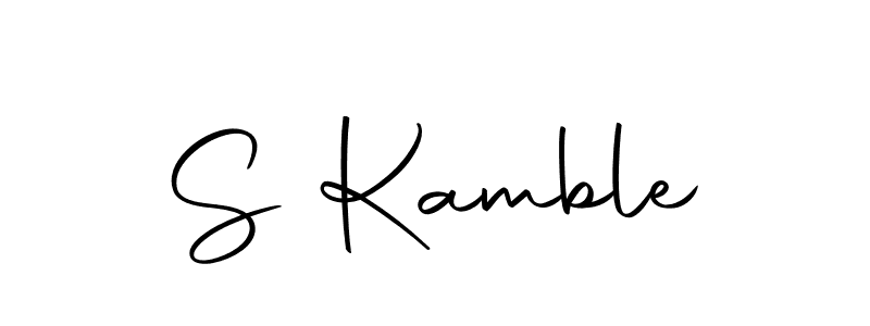 It looks lik you need a new signature style for name S Kamble. Design unique handwritten (Autography-DOLnW) signature with our free signature maker in just a few clicks. S Kamble signature style 10 images and pictures png