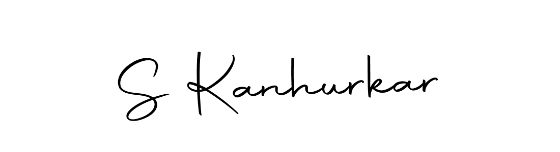 Use a signature maker to create a handwritten signature online. With this signature software, you can design (Autography-DOLnW) your own signature for name S Kanhurkar. S Kanhurkar signature style 10 images and pictures png