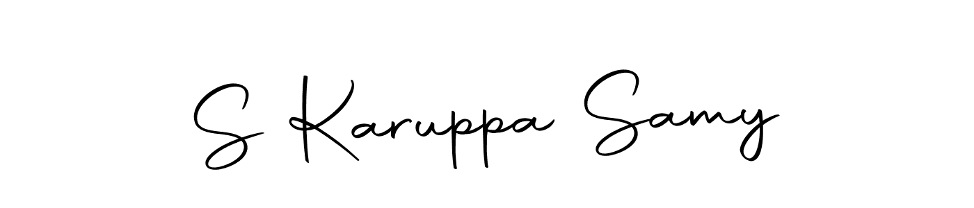 Make a beautiful signature design for name S Karuppa Samy. Use this online signature maker to create a handwritten signature for free. S Karuppa Samy signature style 10 images and pictures png