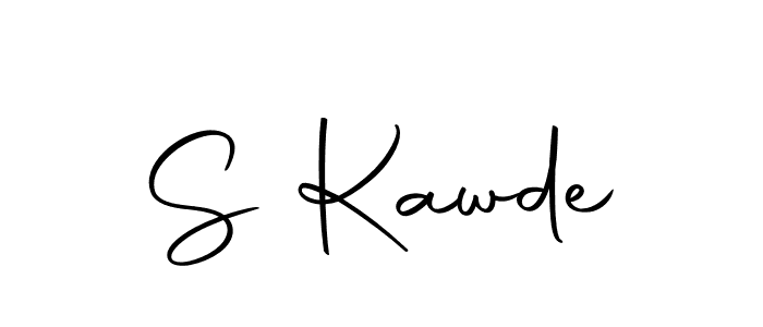 Use a signature maker to create a handwritten signature online. With this signature software, you can design (Autography-DOLnW) your own signature for name S Kawde. S Kawde signature style 10 images and pictures png