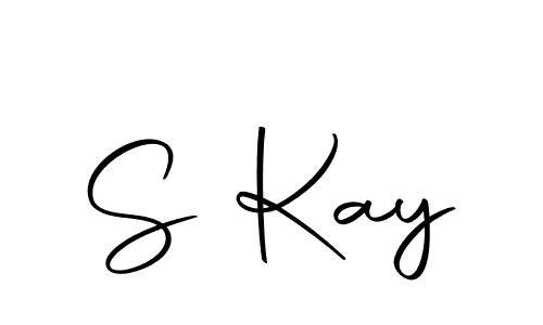 if you are searching for the best signature style for your name S Kay. so please give up your signature search. here we have designed multiple signature styles  using Autography-DOLnW. S Kay signature style 10 images and pictures png