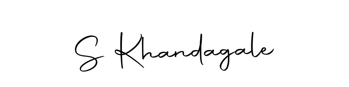 You should practise on your own different ways (Autography-DOLnW) to write your name (S Khandagale) in signature. don't let someone else do it for you. S Khandagale signature style 10 images and pictures png