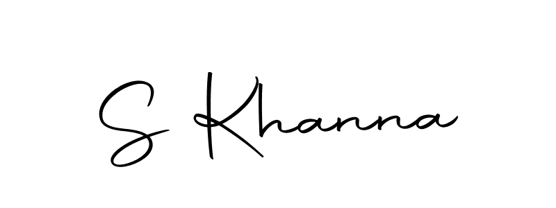 S Khanna stylish signature style. Best Handwritten Sign (Autography-DOLnW) for my name. Handwritten Signature Collection Ideas for my name S Khanna. S Khanna signature style 10 images and pictures png