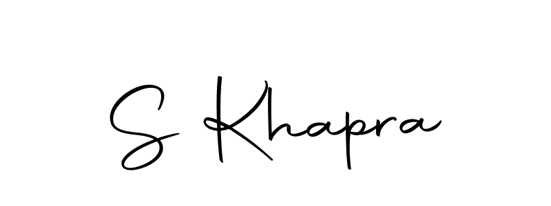 You should practise on your own different ways (Autography-DOLnW) to write your name (S Khapra) in signature. don't let someone else do it for you. S Khapra signature style 10 images and pictures png