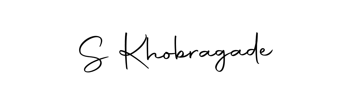 Make a beautiful signature design for name S Khobragade. Use this online signature maker to create a handwritten signature for free. S Khobragade signature style 10 images and pictures png