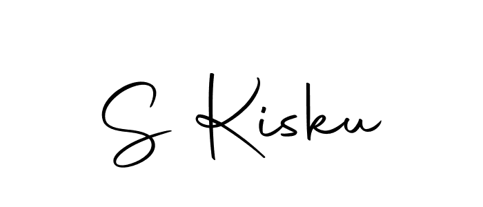 How to make S Kisku name signature. Use Autography-DOLnW style for creating short signs online. This is the latest handwritten sign. S Kisku signature style 10 images and pictures png