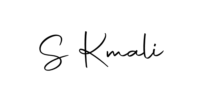 Use a signature maker to create a handwritten signature online. With this signature software, you can design (Autography-DOLnW) your own signature for name S Kmali. S Kmali signature style 10 images and pictures png