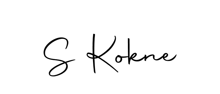 Similarly Autography-DOLnW is the best handwritten signature design. Signature creator online .You can use it as an online autograph creator for name S Kokne. S Kokne signature style 10 images and pictures png