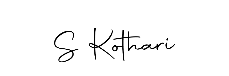 Also we have S Kothari name is the best signature style. Create professional handwritten signature collection using Autography-DOLnW autograph style. S Kothari signature style 10 images and pictures png