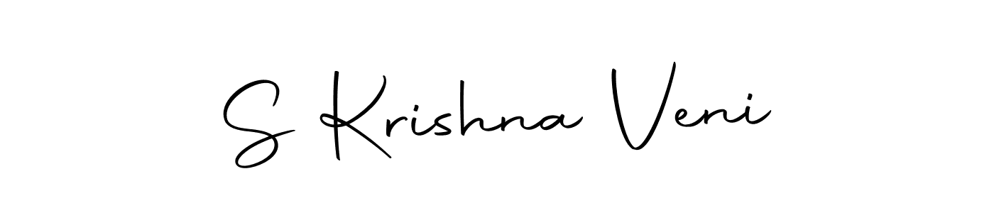 This is the best signature style for the S Krishna Veni name. Also you like these signature font (Autography-DOLnW). Mix name signature. S Krishna Veni signature style 10 images and pictures png