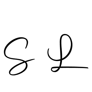 Make a beautiful signature design for name S L. With this signature (Autography-DOLnW) style, you can create a handwritten signature for free. S L signature style 10 images and pictures png