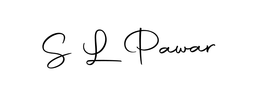 You should practise on your own different ways (Autography-DOLnW) to write your name (S L Pawar) in signature. don't let someone else do it for you. S L Pawar signature style 10 images and pictures png