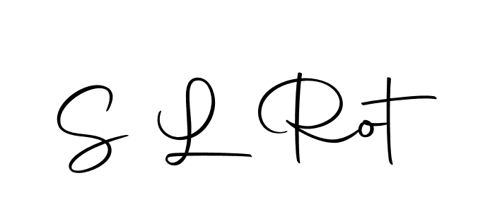 Similarly Autography-DOLnW is the best handwritten signature design. Signature creator online .You can use it as an online autograph creator for name S L Rot. S L Rot signature style 10 images and pictures png