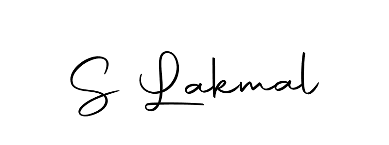 Autography-DOLnW is a professional signature style that is perfect for those who want to add a touch of class to their signature. It is also a great choice for those who want to make their signature more unique. Get S Lakmal name to fancy signature for free. S Lakmal signature style 10 images and pictures png