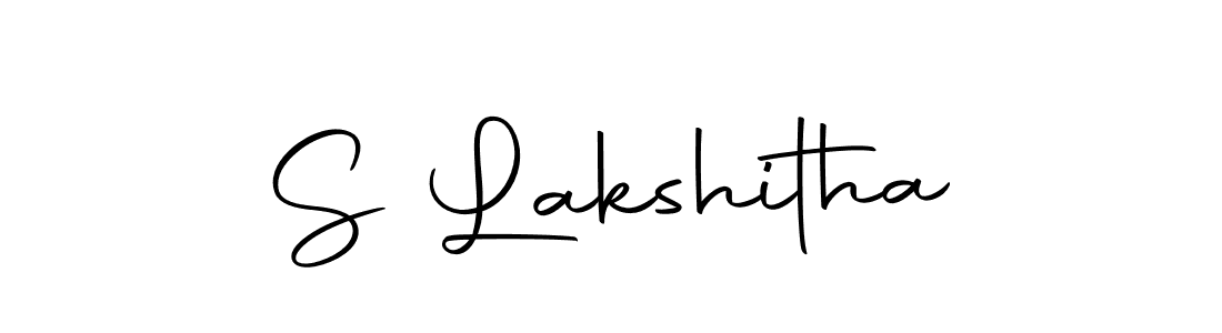 Autography-DOLnW is a professional signature style that is perfect for those who want to add a touch of class to their signature. It is also a great choice for those who want to make their signature more unique. Get S Lakshitha name to fancy signature for free. S Lakshitha signature style 10 images and pictures png
