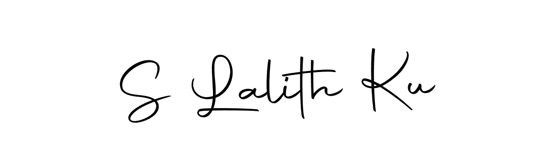 S Lalith Ku stylish signature style. Best Handwritten Sign (Autography-DOLnW) for my name. Handwritten Signature Collection Ideas for my name S Lalith Ku. S Lalith Ku signature style 10 images and pictures png