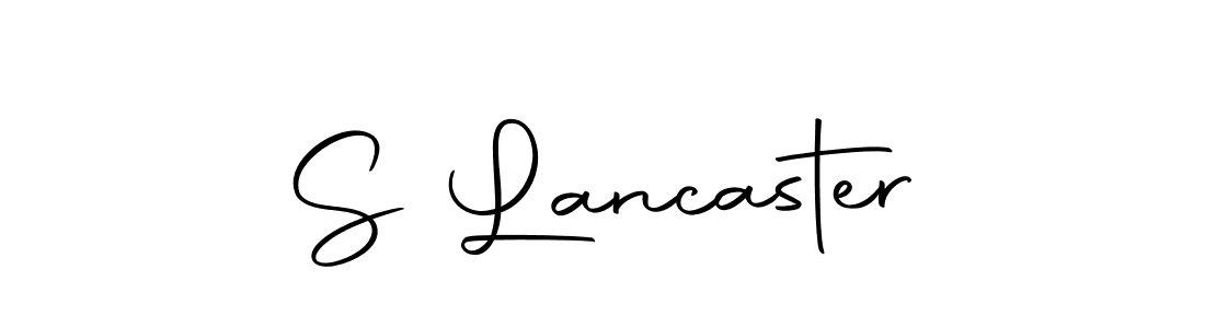 Design your own signature with our free online signature maker. With this signature software, you can create a handwritten (Autography-DOLnW) signature for name S Lancaster. S Lancaster signature style 10 images and pictures png