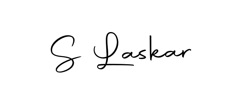 Similarly Autography-DOLnW is the best handwritten signature design. Signature creator online .You can use it as an online autograph creator for name S Laskar. S Laskar signature style 10 images and pictures png
