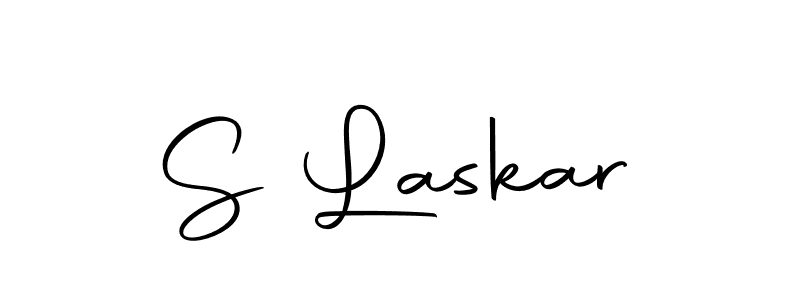 Similarly Autography-DOLnW is the best handwritten signature design. Signature creator online .You can use it as an online autograph creator for name S Laskar. S Laskar signature style 10 images and pictures png