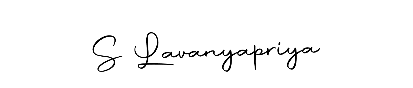 The best way (Autography-DOLnW) to make a short signature is to pick only two or three words in your name. The name S Lavanyapriya include a total of six letters. For converting this name. S Lavanyapriya signature style 10 images and pictures png