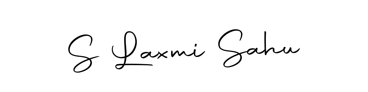 Design your own signature with our free online signature maker. With this signature software, you can create a handwritten (Autography-DOLnW) signature for name S Laxmi Sahu. S Laxmi Sahu signature style 10 images and pictures png