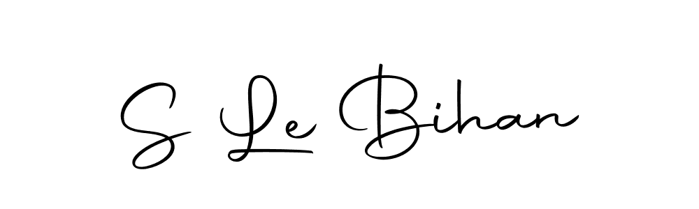How to make S Le Bihan signature? Autography-DOLnW is a professional autograph style. Create handwritten signature for S Le Bihan name. S Le Bihan signature style 10 images and pictures png