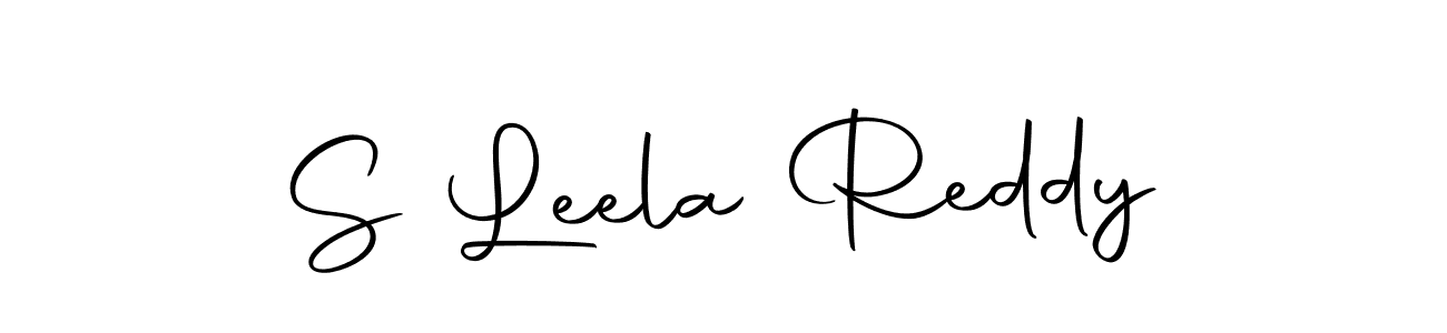 How to make S Leela Reddy signature? Autography-DOLnW is a professional autograph style. Create handwritten signature for S Leela Reddy name. S Leela Reddy signature style 10 images and pictures png