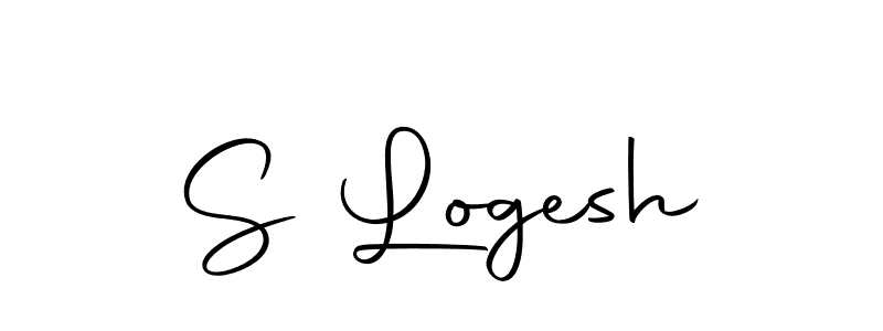 You should practise on your own different ways (Autography-DOLnW) to write your name (S Logesh) in signature. don't let someone else do it for you. S Logesh signature style 10 images and pictures png