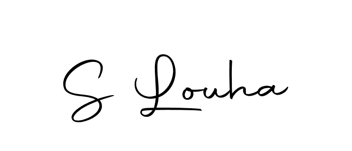 Here are the top 10 professional signature styles for the name S Louha. These are the best autograph styles you can use for your name. S Louha signature style 10 images and pictures png