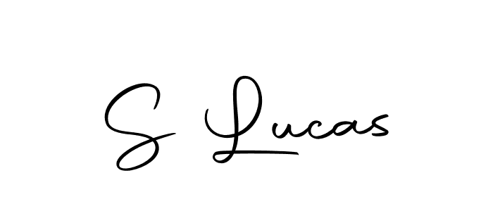 Make a beautiful signature design for name S Lucas. With this signature (Autography-DOLnW) style, you can create a handwritten signature for free. S Lucas signature style 10 images and pictures png