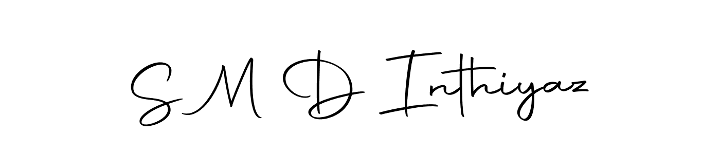 Design your own signature with our free online signature maker. With this signature software, you can create a handwritten (Autography-DOLnW) signature for name S M D Inthiyaz. S M D Inthiyaz signature style 10 images and pictures png