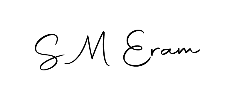 Once you've used our free online signature maker to create your best signature Autography-DOLnW style, it's time to enjoy all of the benefits that S M Eram name signing documents. S M Eram signature style 10 images and pictures png